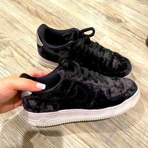 Velvet Air Force 1’s